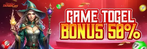 BONUS MEMBER BARU  50% TOGEL